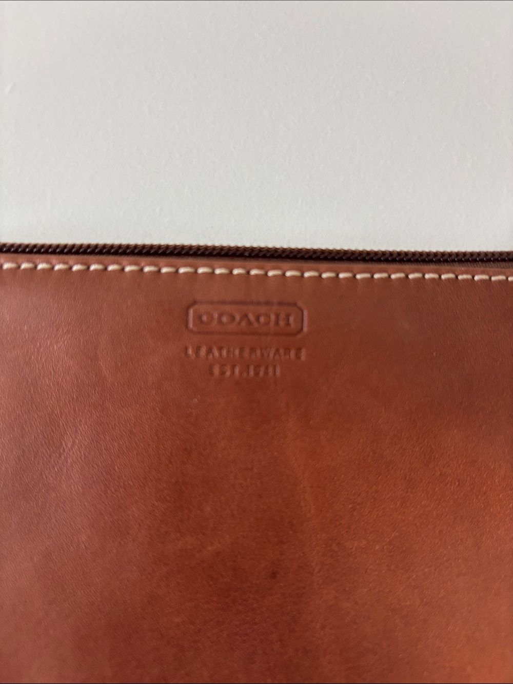 COACH leather wristlet - Picture 6 of 7